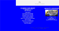 Desktop Screenshot of classiccarwashct.com